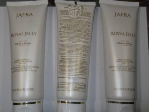 Crema para manos Jafra Royal Jelly 125ml. Lote 150