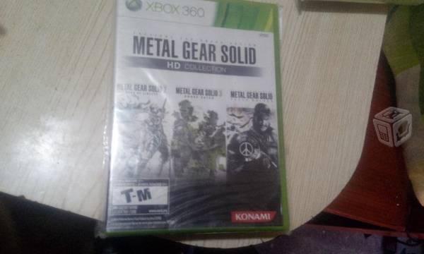 Metal gear solid hd collection para xbox 360 NUEVO