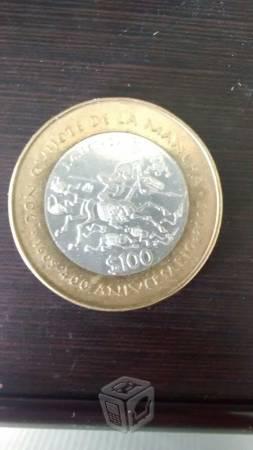 Monedas del Quijote y de 50 nuevos pesos