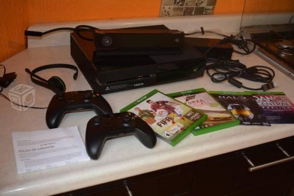 Xbox one, 500gb, con dos controles, kinect