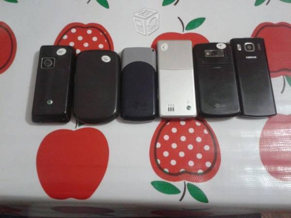 Lote 6 celulares