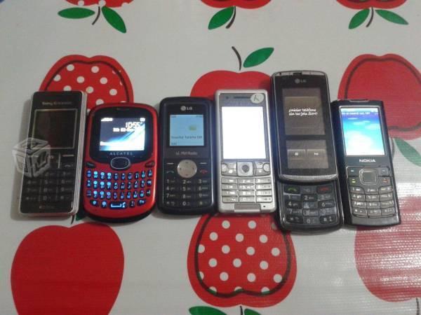 Lote 6 celulares