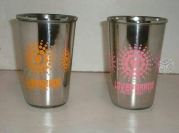 Vasos de coleccion loveparade mexico 2005