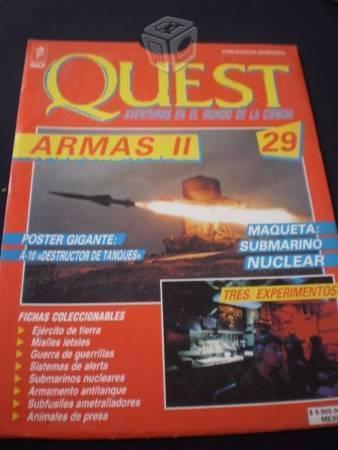 Revista Y Poster Quest Armas No. 29 A-10 Destructo