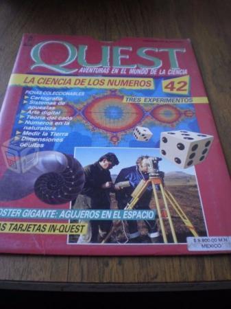 Revista Y Poster Quest De Los Números N.42 Agujero