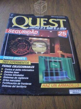 Revista Y Poster Quest Seguridad No. 25 Haz Un Arm