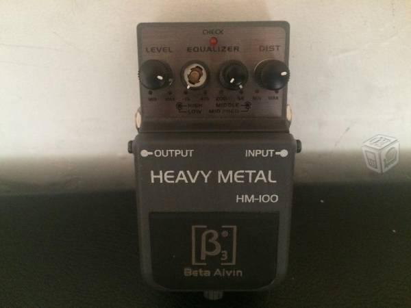 Pedal heavy metal beta alvin hm-100