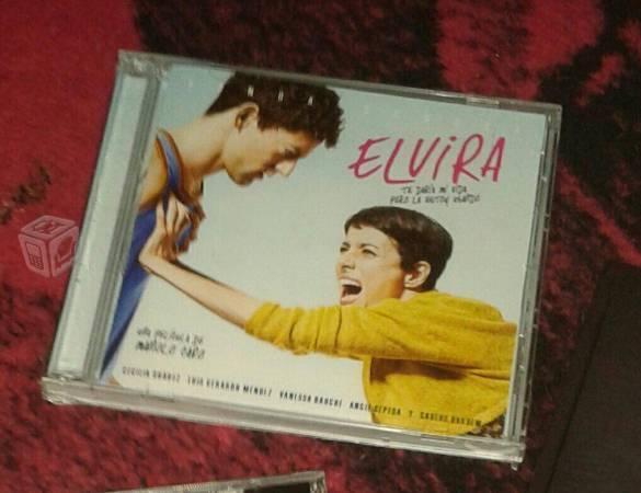 Elvira CD Nuevo Sellado 2 afiche autografiado