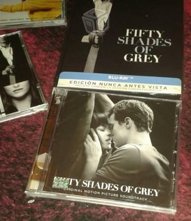 Fifty Shades of Grey Libro CD's Blu-Ray