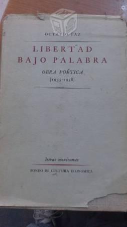 LIBERTAD BAJO PALABRA. 1ªEdición