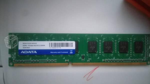 Memoria RAM ddr3 4gb