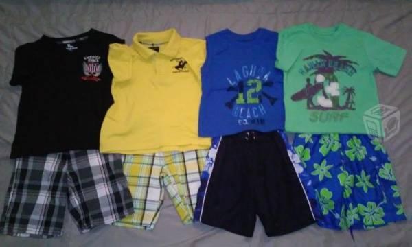 Lote de ropa de niño talla 4-6