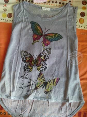Camiseta mariposas