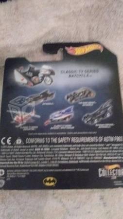 Hot wheel batman serie batcycle