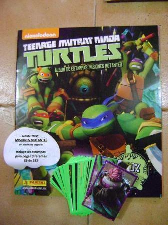 Album tortugas ninja - misiones mutantes Nuevo