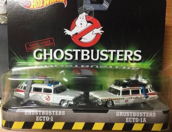 Hot Wheels Retro 2 Pack Ghostbusters Ecto-1 Ecto1A