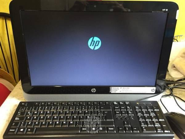 Pc hp all in one 18.5