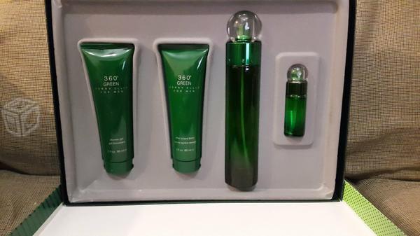 Set de caballero perfume Perry 360 Green
