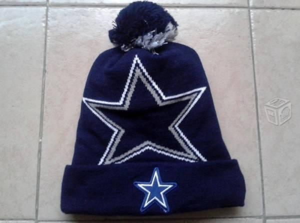 Gorro, beanie nfl: patriots, dallas, eagles. nuevo