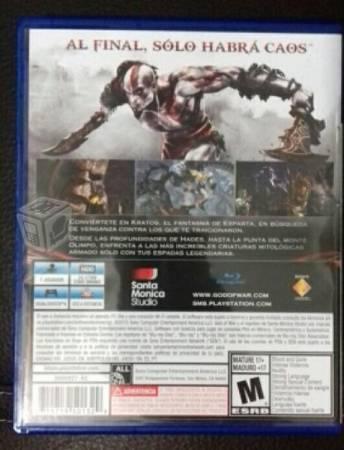 God of War PS4. Remasterizado
