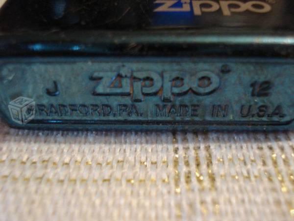 Zippos 2 funda zippo de cuero 1 encendedor antiguo