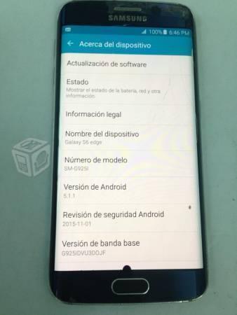 Galaxy s6 Edge libre estrellado pero sirve