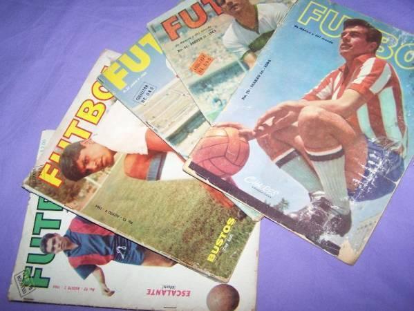 5 revistas de futbol de los años 60