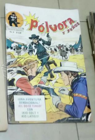 Comic pólvora y puños