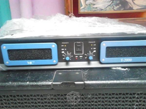 Amplificador mc2 t-2000 y bafles hk 1000w