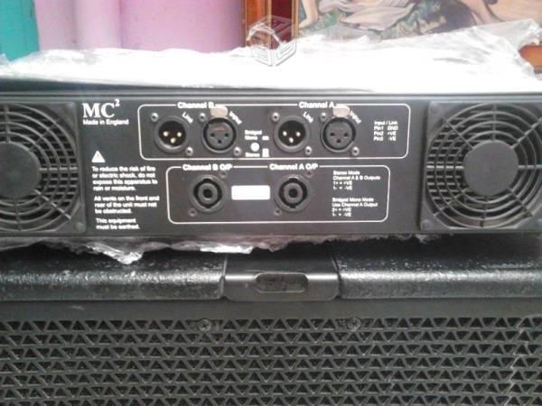 Amplificador mc2 t-2000 y bafles hk 1000w