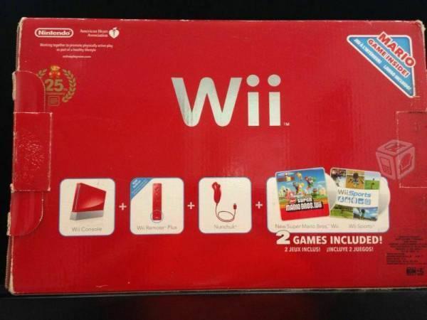 Wii EDICION LIMITADA ROJO