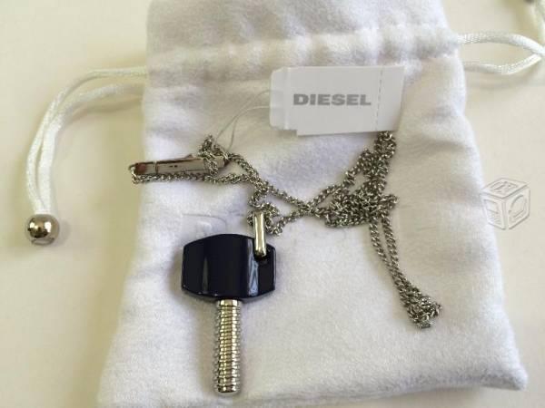 Collar Diesel De Acero Con Dije Dx0502