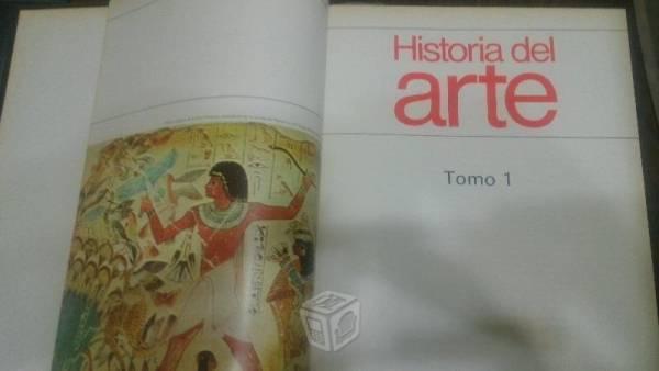 Enciclopedia la historia del arte salvat -5 tomos