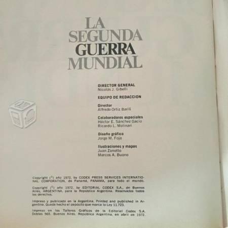 La segunda guerra mundial editorial codex de1972