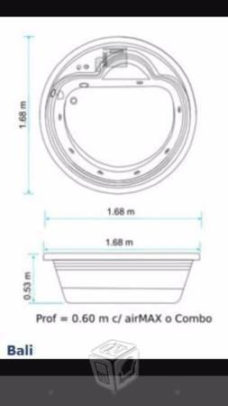 Jacuzzi con hidromasaje