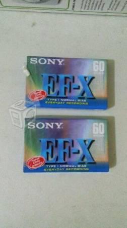 Casettes SONY Nuevos