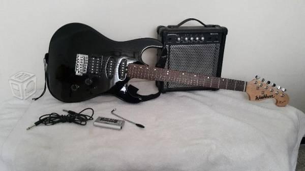 Guitarra Washburn Pro X Series Y Amplificador Wash