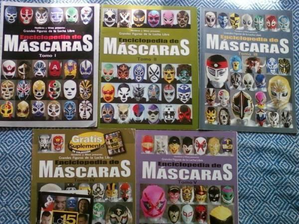 Enciclopedia de Las Mascaras Tomo 1 a 5