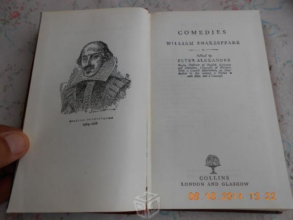 Comedies de william shakespeare