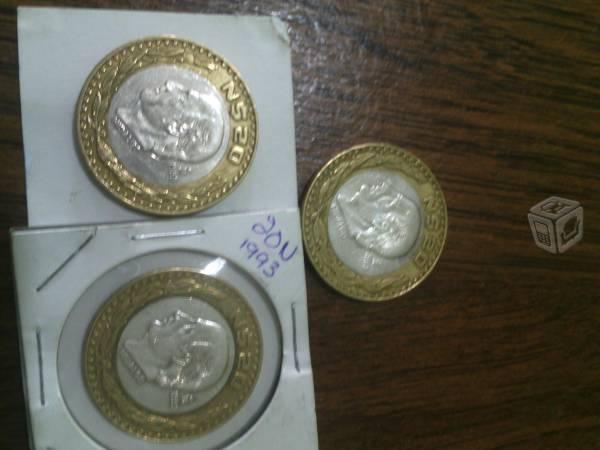 Monedas de hidalgo 20 nuevos pesos