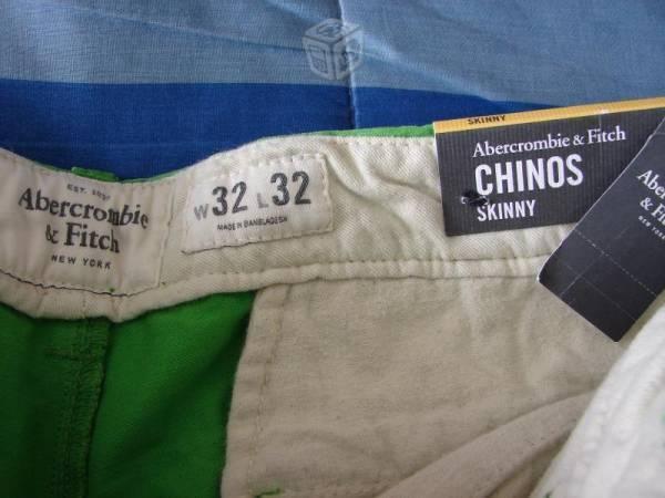 Jeans Verdes Abercrombie & Fitch