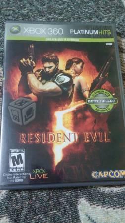 Resident evil 5 xbox 360