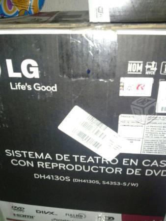 Teatro en casa LG en su caja