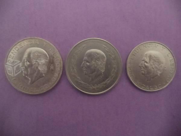 Monedas Hidalgo de Plata