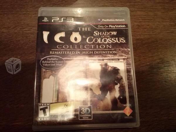 Ico shadow of the colossus hd collection ps3