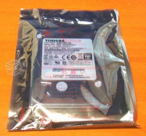 Disco duro interno Toshiba, para laptop 1TB