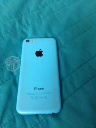 2 iPhones 5c blanco y azul