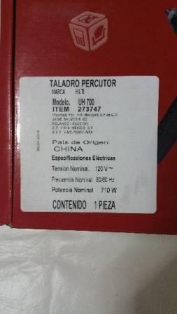 Taladro Rotomartillo HILTI UH 700