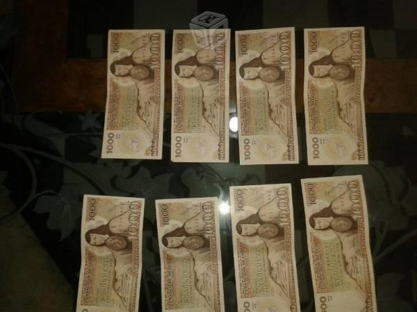 Billetes de 1000 pesos Sor Juanas