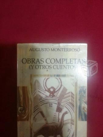 Libro Obras Completas Augusto Monterroso